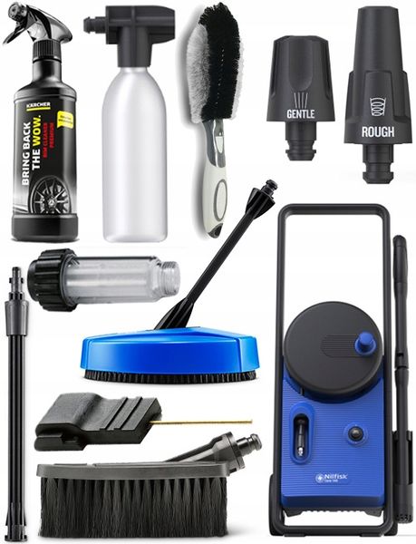 MYJKA CIŚNIENIOWA PATIO ZESTAW DO FELG NILFISK 140 zdjęcie 7