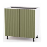 AUSTIN KU-D80 Szafka 80 cm dolna fronty MDF frezowane pionowo