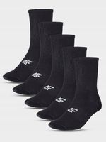 4F SKARPETKI SKARPETY DZIECIĘCE DŁUGIE ZA KOSTKĘ ZESTAW 5PAR USOCU294 AW24