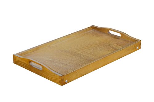 Taca, stolik śniadaniowy - brązowy na Arena.pl