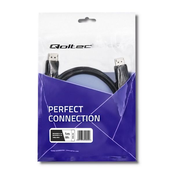 Qoltec DisplayPort v1.1 męski | DisplayPort v1.1 męski | 4K | 1m zdjęcie 8