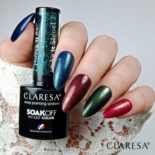 CLARESA Lakier hybrydowy MAKE IT SHINE 3 - 5g na Arena.pl