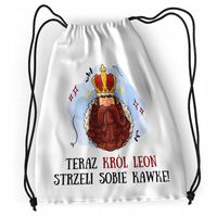 Plecak Dla Leona Sportowy Szkolny Worek Torba Z Nadrukiem Ze Zdjęciem