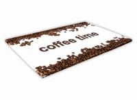 SZKLANA DESKA KUCHENNA 60x30 101d Coffee time