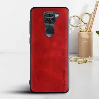 Etui AIORIA Vintage LEATHER do Xiaomi Redmi Note 9 / Redmi 10X 4G czerwony