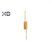 KINKIET LED 12W 4000K ZŁOTY MAT ALUMINIUM STAL TWORZYWO