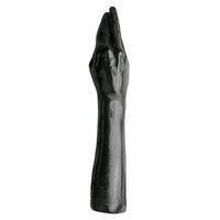 dildo all black 39 cm