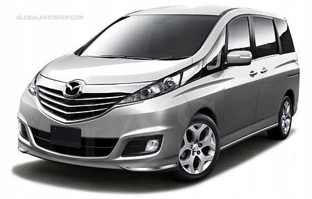Mazda Biante -Chromowane Listwy Grill Chrom Atrapy Zderzaka Tuning zdjęcie 2