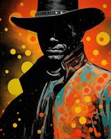 Plakat 40x50cm Kowboj Kosmosu