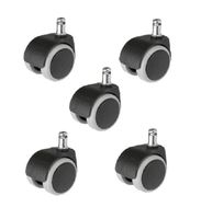 Kółka do fotela biurowego IKEA ciche krzesła biurowego Ikea 10 mm 5 szt.NEW