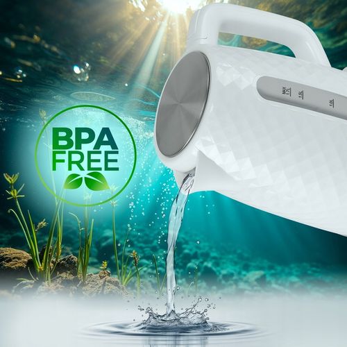 CZAJNIK ELEKTRYCZNY BEZPRZEWODOWY C280B BIAŁY 1,7L ELDOM na Arena.pl