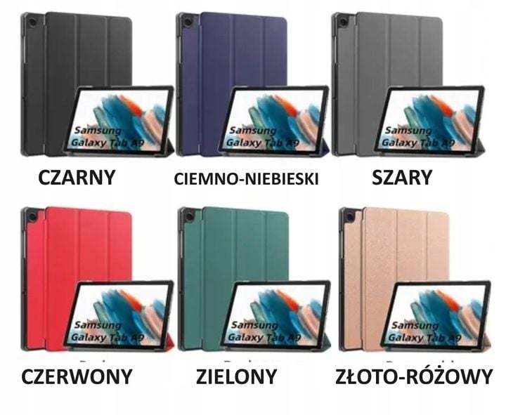 ETUI + SZKŁO + RYSIK do SAMSUNG GALAXY TAB A9+ PLUS 11 2023 X210 X215 X216 zdjęcie 5