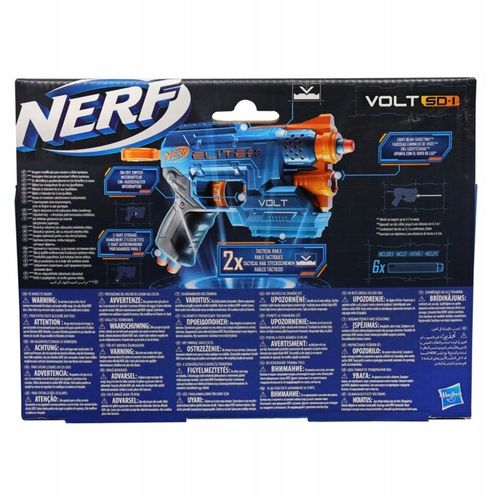 HASBRO NERF ELITE 2.0. Blaster Wyrzutnia VOLT SD-1 E9952 na Arena.pl
