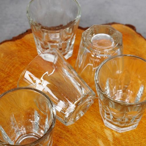 6x Kieliszki do Wódki Shotów Szklane Zestaw Komplet Kieliszków 40 ml na Arena.pl
