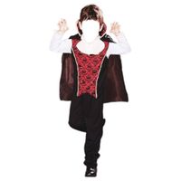 kostium strój wampira draculi z peleryną r. l