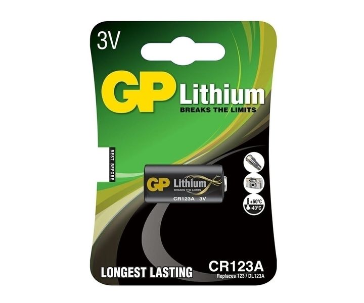 Bateria litowa GP CR123A B1 zdjęcie 1