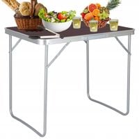 Stolik Składany turystyczny kempingowy ogrodowy BIWAKOWY ALUMINIOWY Lekki