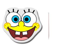 Topper toper z masy cukrowej na tort SpongeBob DIY