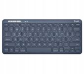 Klawiatura bezprzewodowa Trust Lyra Niebieska Biurowa