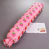 Poduszka Cylindryczna - Wałek -  NOWOŚĆ! Różowa truskawka 105cm
