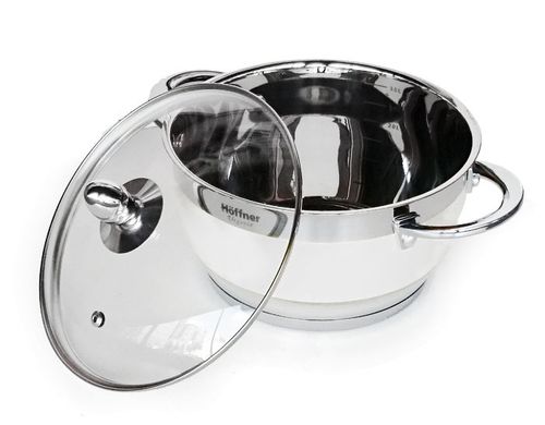 GARNKI HOFFNER ELEGANCE WHITE 12 ELE. [HF-9969-WH] na Arena.pl