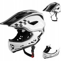 Kask rowerowy Rocbkros, Dziecięcy, Szczękowy, Ochronny, na Rower, Hulajnogę