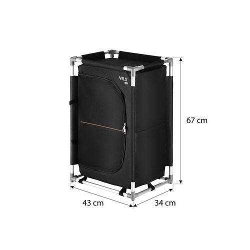 Szafka turystyczna NILS CAMP NC3031 kempingowa 2 półki 600D Oxford na Arena.pl