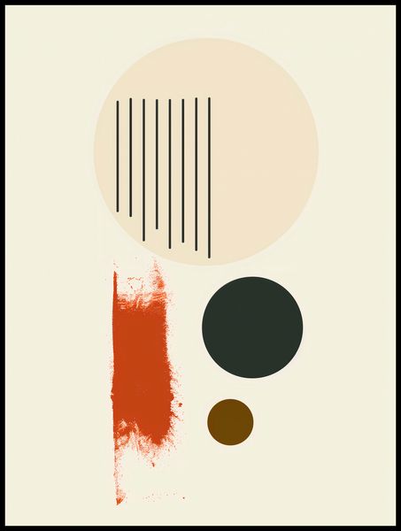 Plakat 75x100cm Symetryczna Struna zdjęcie 2