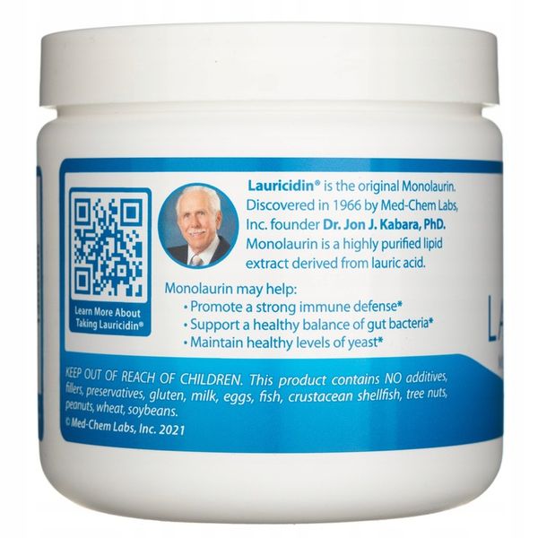 LAURICIDIN 227 G W PEŁNI NATURALNY SUPLEMENT DIETY zdjęcie 3