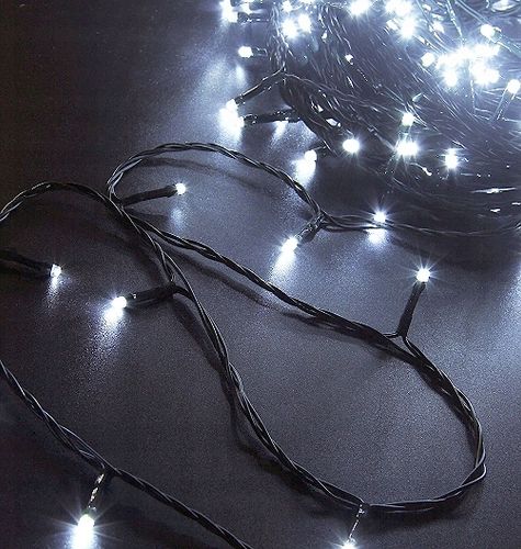 LAMPKI CHOINKOWE Z FLASH ŚWIATEŁKA 200led BIAŁE ZIMNE ZEWNĘTRZNE WEWNĘTRZNE na Arena.pl