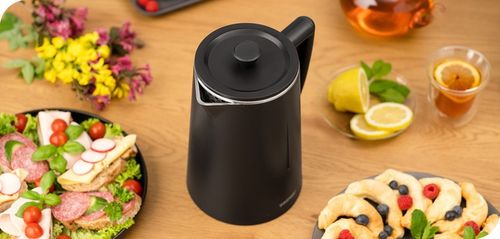 CZAJNIK ELEKTRYCZNY ZELMER BEZPRZEWODOWY STAL NIERDZEWNA CICHY 1,7L 1500W na Arena.pl