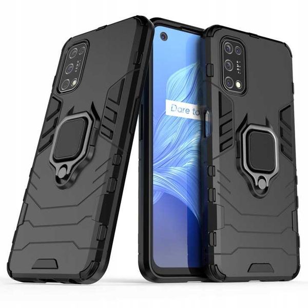 Spacecase X-Ring Realme 7 5G Czarny zdjęcie 3
