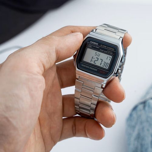 ZEGAREK MĘSKI CASIO A158WA-1D VINTAGE RETRO + BOX na Arena.pl