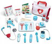 ZABAWKI DLA DZIECI ZESTAW LEKARSKI DOKTOR MELISSA & DOUG DOCTOR'S KIT SET
