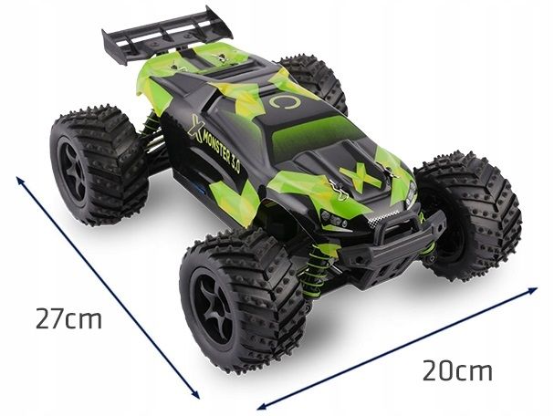 Samochód Zdalnie Sterowany Overmax Monster 45Km/H zdjęcie 9