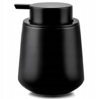 Dozownik mydła Dyspenser Płynu Ceramiczny Czarny Duży Ręczny z pompką 300ml
