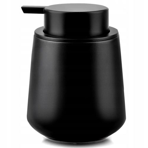 Dozownik mydła Dyspenser Płynu Ceramiczny Czarny Duży Ręczny z pompką na Arena.pl
