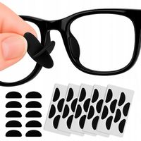 NOSKI DO OKULARÓW 32 PARY SAMOPRZYLEPNE ANTYPOŚLIZGOWE NAKLEJKI NA