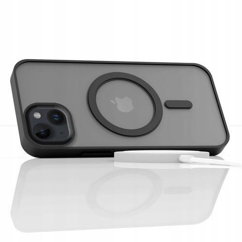 Etui Do Apple iPhone 14 Plus (Magsafe, Czarne Matowe, Wzmacniane) +Szkło 9h na Arena.pl