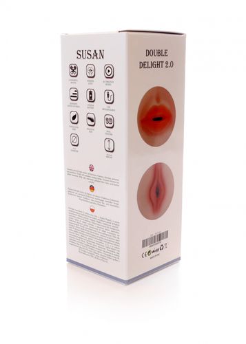 Masturbator  SUSAN Double Delight 2.0   36 functions USB na Arena.pl