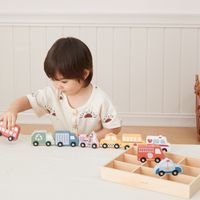 ZESTAW 9 KOLOROWYCH POJAZDÓW