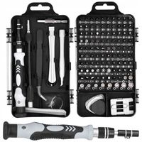 Zestaw śrubokrętów wkrętaków precyzyjnych narzędzi bity 115 el. + etui