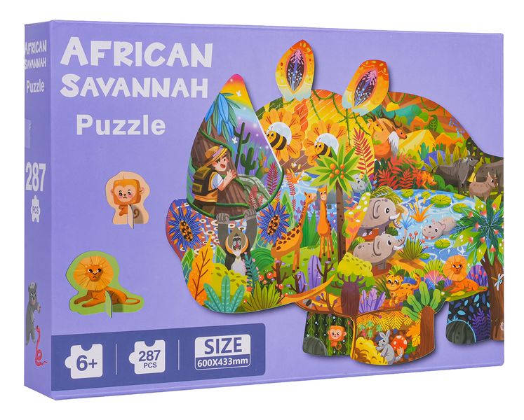 Zestaw Puzzli 287El. Safari zdjęcie 2