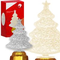 Choinka figurka led świąteczna świecąca ozdoba lampka na święta