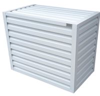 Osłona klimatyzatora - pompy ciepła 90x50x110 cm biały TS533