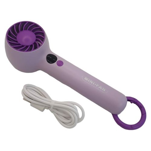 mini wentylator kieszonkowy wiatraczek fiolet na Arena.pl