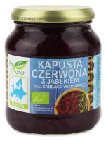 Kapusta Czerwona Z JabŁkiem BIO 340 g - BIO Planet