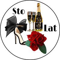 Opłatek na tort Buty Szpilki Whisky Drink Kwiaty Urodziny 18 30 40 50 60