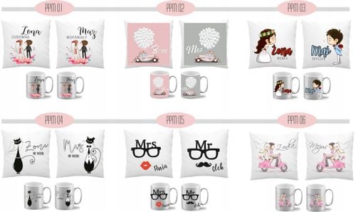 Prezent na Dzień Chłopaka Zestaw Poduszka i kubek na Arena.pl