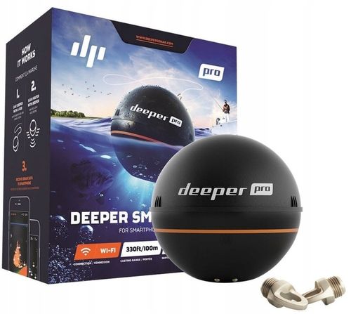 Echosonda wędkarska DEEPER Smart Sonar Pro Wi-Fi na Arena.pl